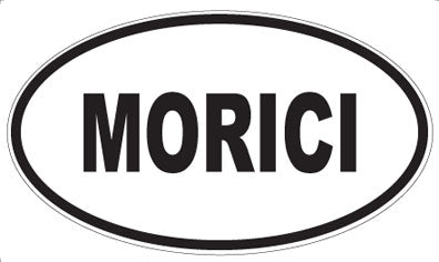 MORICI - Oval Sticker