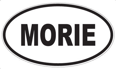 MORIE - Oval Sticker