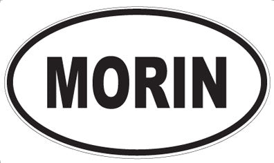 MORIN - Oval Sticker