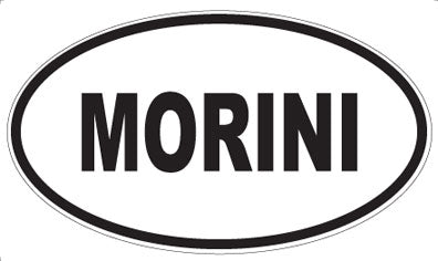 MORINI - Oval Sticker