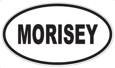 MORISEY - Oval Sticker
