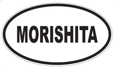 MORISHITA - Oval Sticker