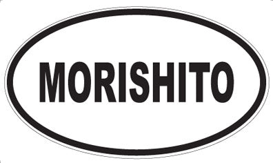 MORISHITO - Oval Sticker