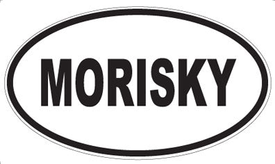 MORISKY - Oval Sticker