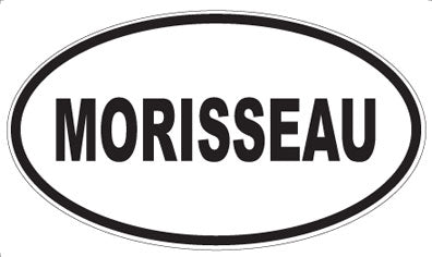 MORISSEAU - Oval Sticker