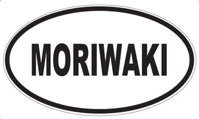 MORIWAKI - Oval Sticker