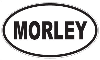MORLEY - Oval Sticker