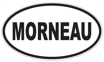 MORNEAU - Oval Sticker