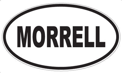 MORRELL - Oval Sticker