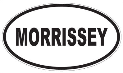MORRISSEY - Oval Sticker