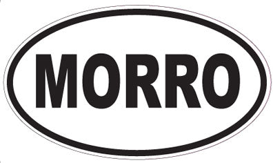 MORRO - Oval Magnet