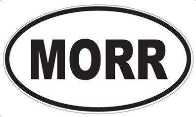 MORR - Oval Magnet