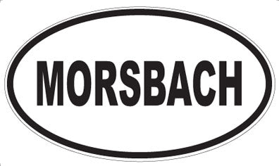 MORSBACH - Oval Sticker
