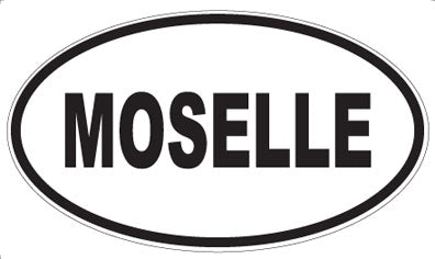 MOSELLE - Oval Sticker