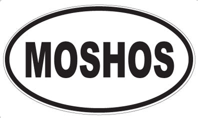 MOSHOS - Oval Sticker