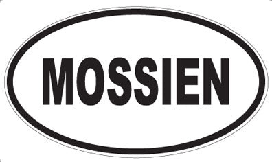 MOSSIEN - Oval Sticker