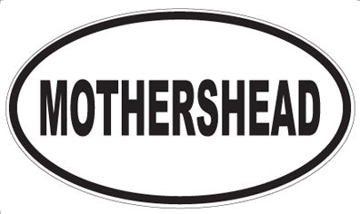 MOTHERSHEAD - Oval Sticker