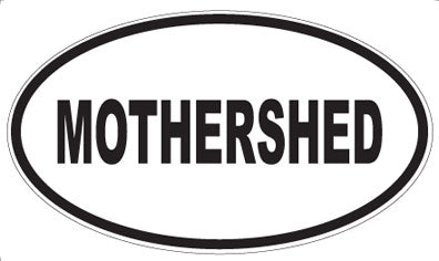 MOTHERSHED - Oval Sticker