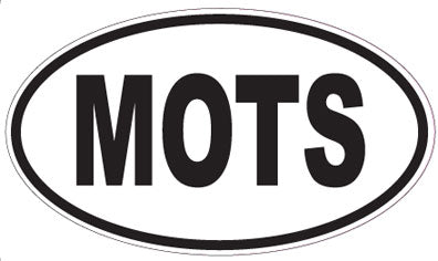 MOTS - Oval Sticker