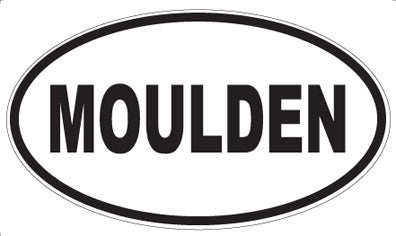 MOULDEN - Oval Sticker