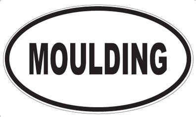 MOULDING - Oval Sticker