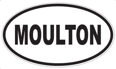 MOULTON - Oval Sticker