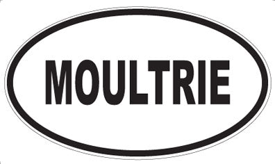 MOULTRIE - Oval Sticker