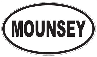 MOUNSEY - Oval Sticker