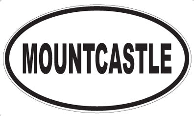 MOUNTCASTLE - Oval Sticker