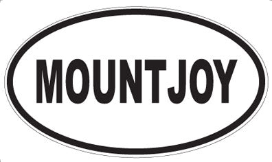 MOUNTJOY - Oval Sticker