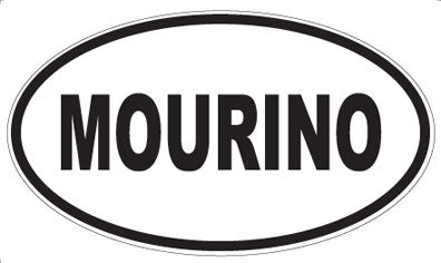 MOURINO - Oval Sticker