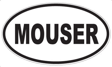 MOUSER - Oval Magnet