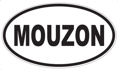 MOUZON - Oval Sticker