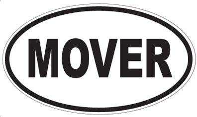 MOVER - Oval Magnet