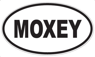 MOXEY - Oval Sticker
