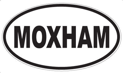 MOXHAM - Oval Sticker