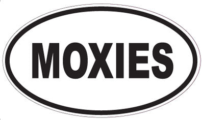 MOXIES - Oval Sticker