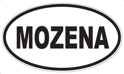 MOZENA - Oval Sticker