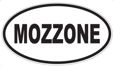 MOZZONE - Oval Sticker