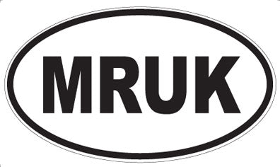 MRUK - Oval Sticker