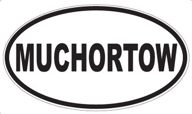 MUCHORTOW - Oval Sticker