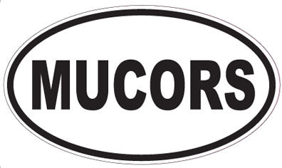 MUCORS - Oval Sticker
