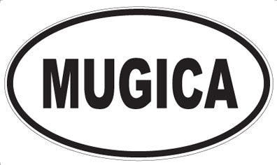 MUGICA - Oval Sticker