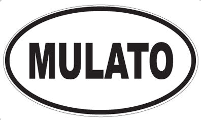 MULATO - Oval Sticker