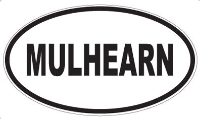 MULHEARN - Oval Sticker