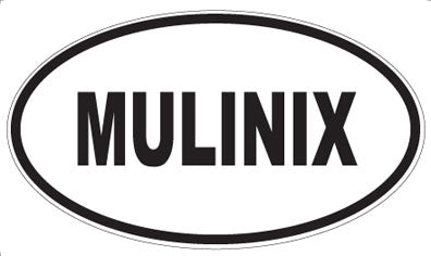 MULINIX - Oval Sticker