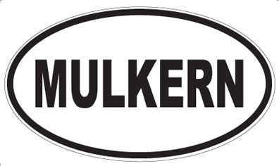 MULKERN - Oval Magnet