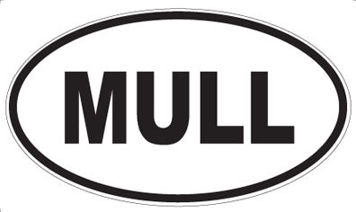 MULL - Oval Magnet