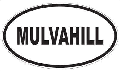 MULVAHILL - Oval Sticker