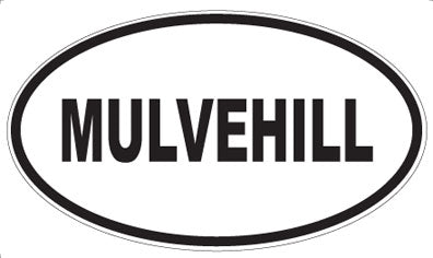 MULVEHILL - Oval Sticker